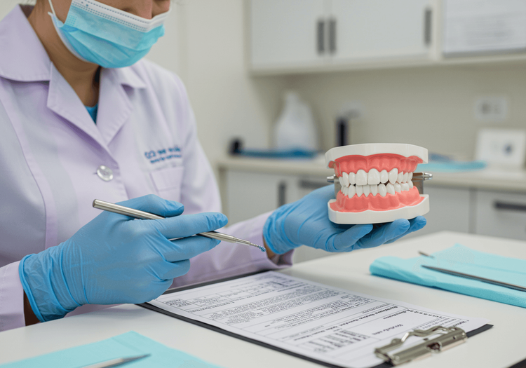 Root debridement (deep cleaning)